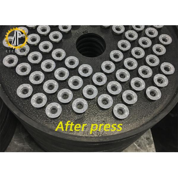 Round Milling Tungsten Carbide Inserts RDMT1204MO For Semi Finishing And Roughing