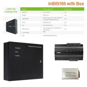 China Single Doors Access Control with Power Adapter Box IP-Based Connect Support Fingerprint/RFID Card Reader(Inbio160/box) wholesale
