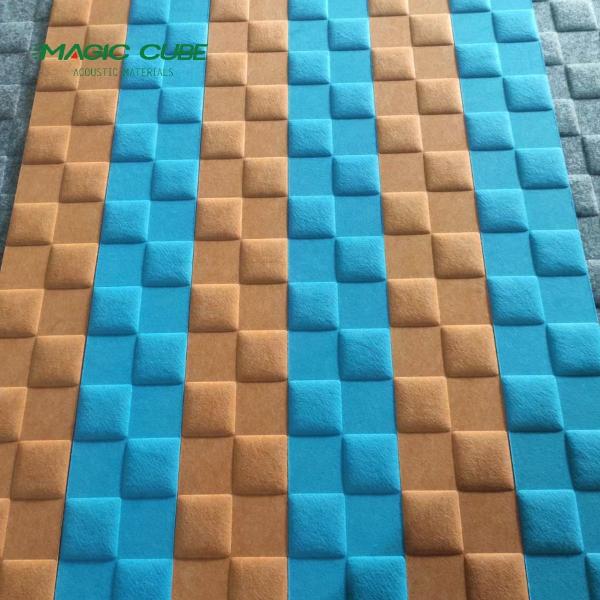 Quality Customized 3D Acoustic Panel Multiple Shape For Home Office Studio for sale