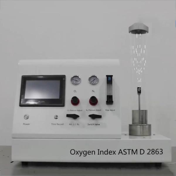 ISO 4589-2 Limiting Oxygen Index Test Apparatus With Paramagnetic Oxygen Sensor