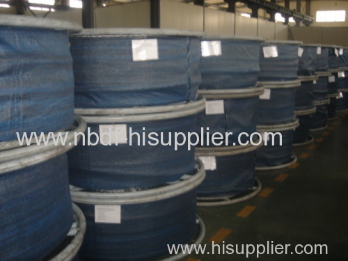 Braided 24MM Galvanized Non Rotating Wire Rope 12 Strands 375KN Breaking Load