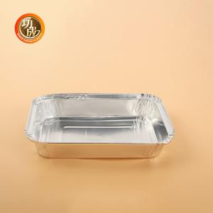 Customize Rectangular Round Food Package Packing Boxes Silver Gold Lid Foil Lid PP Lid