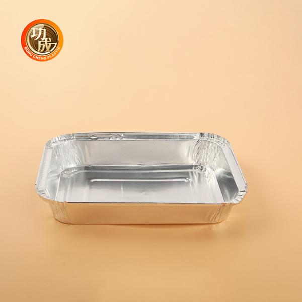 Quality Customize Rectangular Round Food Package Packing Boxes Silver Gold Lid Foil Lid PP Lid for sale