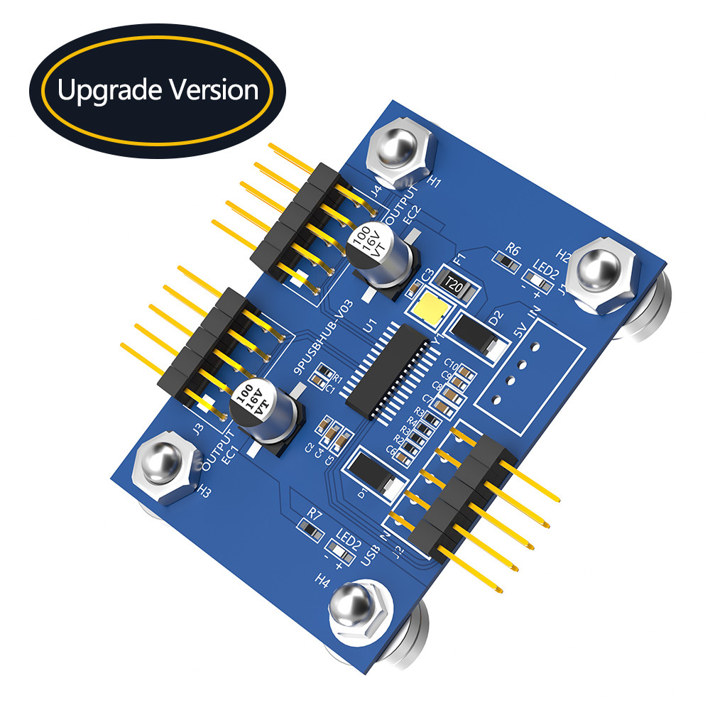 4-Port USB 2.0 Hub with Power LED and Magnetic base