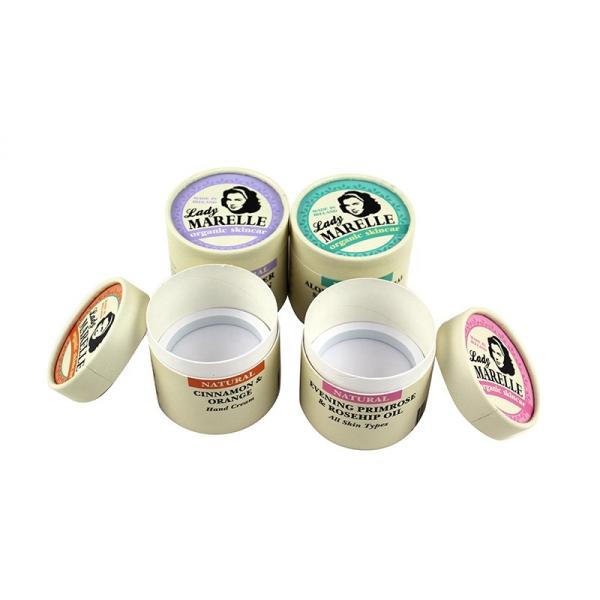 Quality Cardboard Product Round Paper Tube Box For Cream Jar with Custom Size for sale