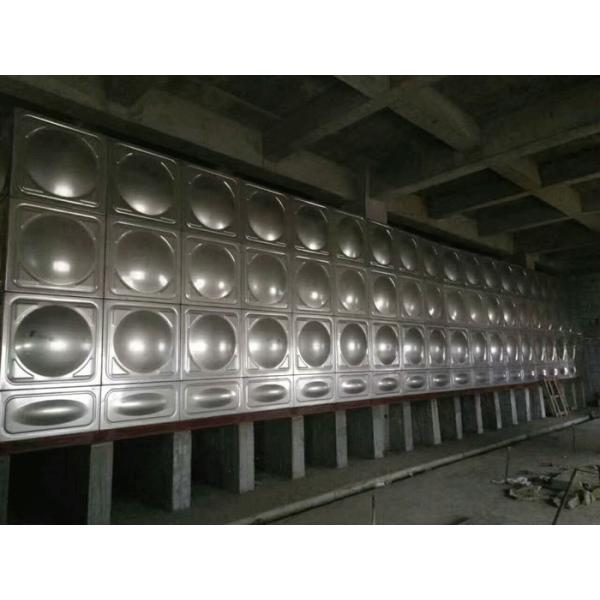 8000L 304 Stainless Steel Large Rectangular Ss Steel Water Tanks For Drinking Water