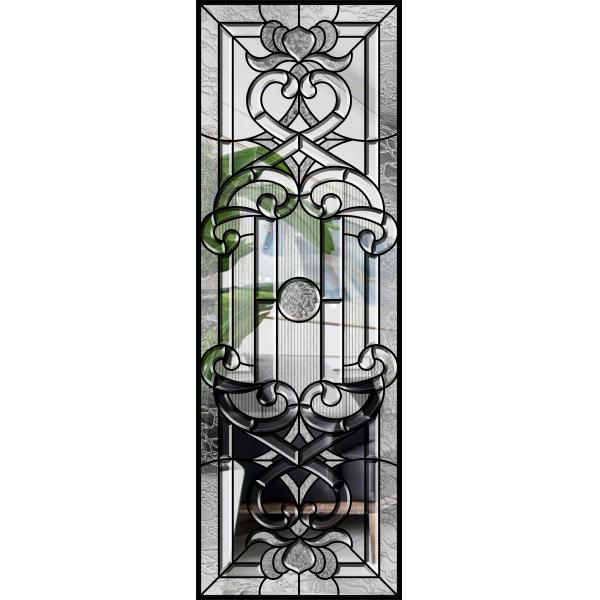 Safety Custom Size Decorative Panel Glass , Decorative Glass Windows Light Diffusion Art