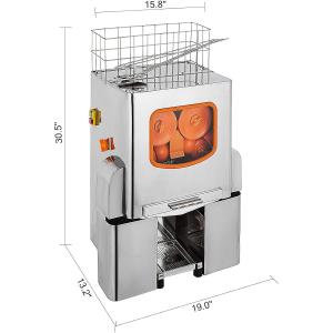 China Fast Squeezing and Filtering Orange Juice Machine for 4-7 Glasses per Minute wholesale