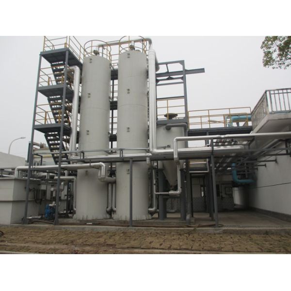 Layered Cylindrical Activated Carbon Adsorption Tower Airflow Distribution