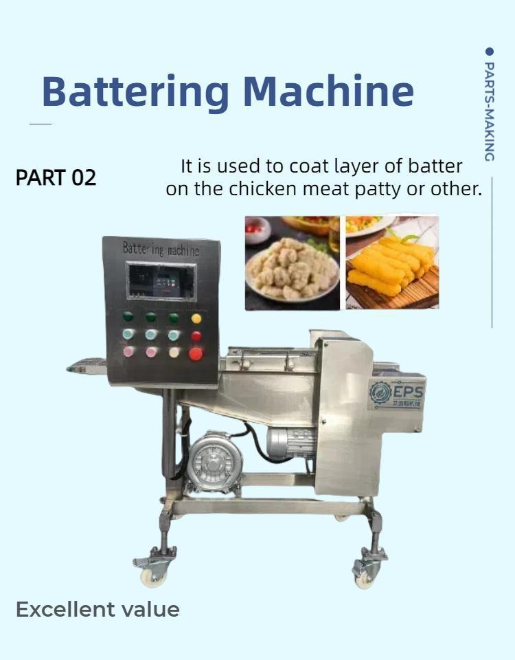 Tempura Batter Machine Coating Production Line