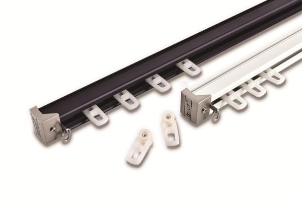 Quality Home Decoration Easy Clean Aluminium Blackout Curtains Track 4m for sale