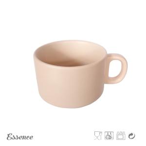 China 240ml Custom Coffee Travel Mugs , Matt Glaze Stackable Coffee Mugs Eco Friendly wholesale