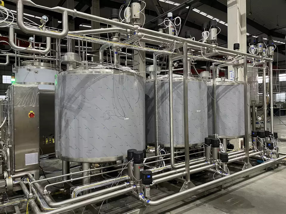 High Efficiency And Productivity UHT Milk Processing Line For Uht Milk Customized 500-20000l/H With PLC SUS304/316
