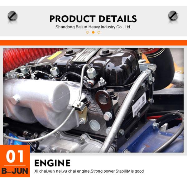 4X2 Small Underground Dump Truck 5 Ton With FAW-4DW92-73 Engine