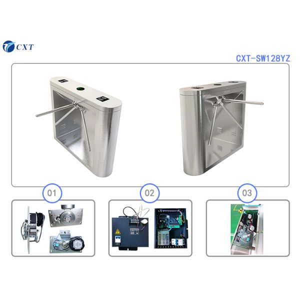 Intelligent Security Vertical Tripod Turnstile Gate with Fault Self-Checking and Alarm Prompt