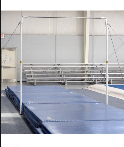 Gymnastics Chrome-Plated Metal Tube Multi Functional Horizontal Bar