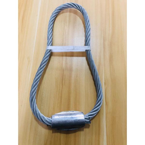 8mm Diameter Steel Wire Rope Lifting Loop For Hoisting Reinforced Concrete Element