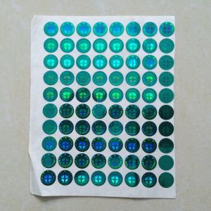 China Anti-fake label, silver hologram label, gold hologram label. color hologram laser label OEM printing wholesale