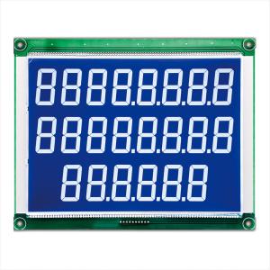China Fuel Dispenser Segment LCD Display Module Multipurpose HTM68493 wholesale