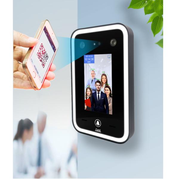 AI Visible Light Cloud Biometric Face Recognition System Access Control Time Clock