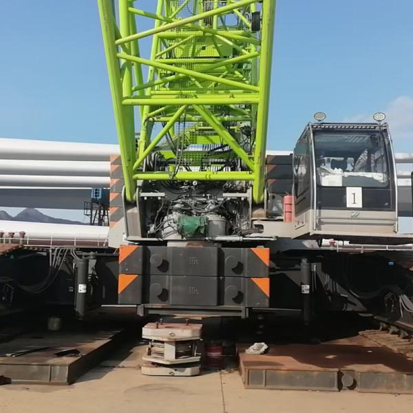 Quality 500T Used Crawler Cranes In Heavy Construction / Tracked Crawler Crane for sale