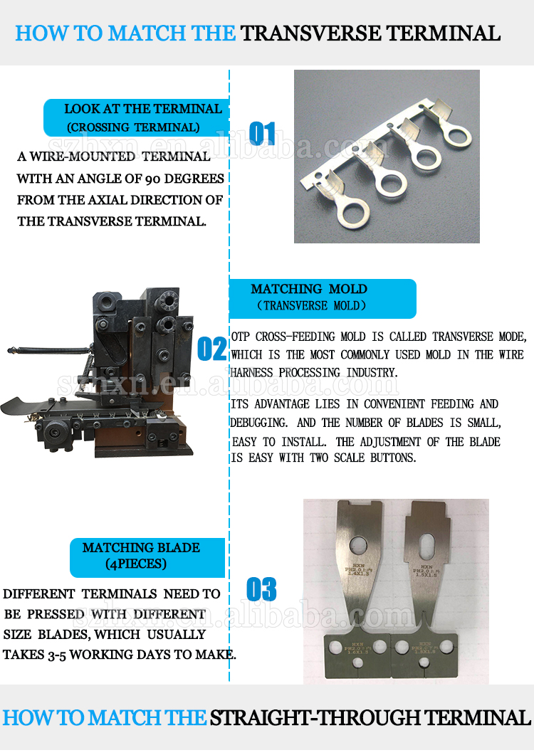 Semiautomatic Compression Connector Terminal Crimping Machine with 30mm/40mm Stroke