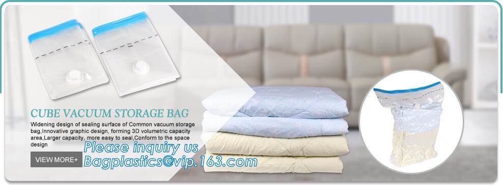 Embossing Resealable Vacuum Food Bags For Household Eco- friendly Texture Vacuum Food Storage Plastic Bag Rolls Moisture
