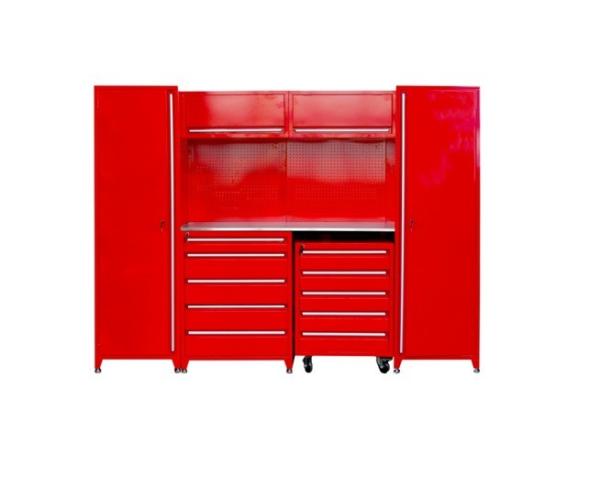 Quality LS-GA005 Customized 1.0mm 1.2mm 1.5mm Garage Metal Tool Cabinet with ODM Support for sale