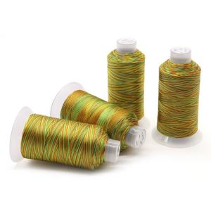 China 100G NET Weight Polyester Sewing Thread in Rainbow Colors for Abrasion-Resistant Sewing wholesale
