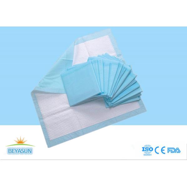 Absorbent Disposable Bed Sheets For Incontinence , Adult Disposable Underpads