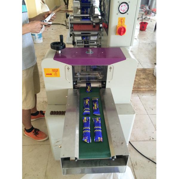 SS304 23kw Double Heads Chocolate Pouring Machine