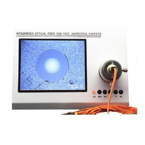 Optical Microscope Fiber Optic Equipment Fiber Optic Patch Cord Tester 400X