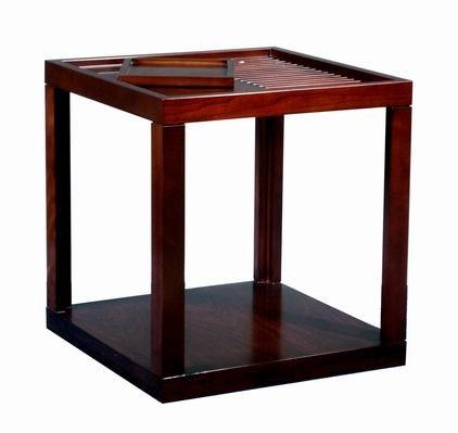 Quality Rubber Wood  Square Side Coffee Table For Hotel Square End Table for sale
