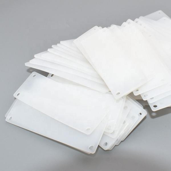 Quality Custom Ethylene Propylene Silicone Rubber Flat Gasket High Temperature Resistant for sale