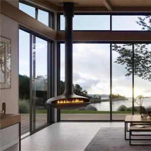 Smokeless Bio Alcohol Indoor Hanging Fireplace Suspended Bioethanol Fireplace