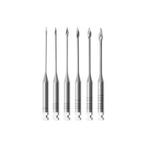 28mm Heat Treated Rotary Endodontic Files Dental Gate Drills For Enlargement Of The Canal