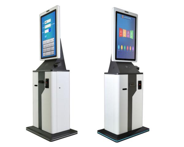 Quality Card Payment Self Service Ticketing Kiosk Visitor Ordering Kiosk Machine for sale