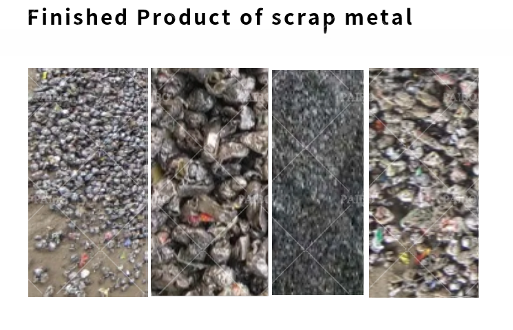 Multifunctional Small Axis Shredder for Waste Plastic and Heavy Duty Metal Crushing