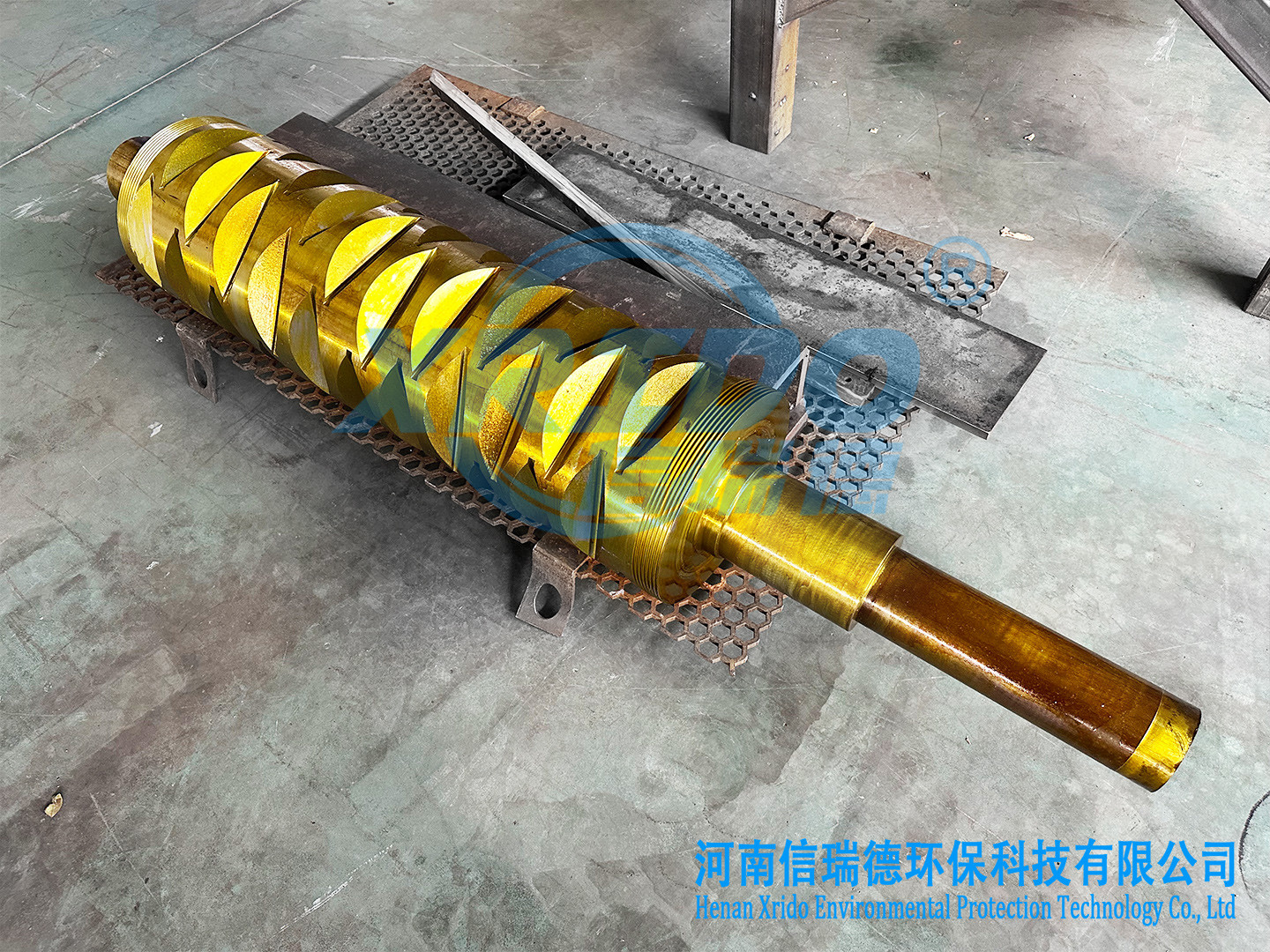 Xrido 55kW Single Shaft PE PP Plastic Shredder Machine