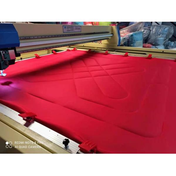 Soft Topper Blanket Fabric Automatic High Speed Mattress Quilting Machine 3000RPM