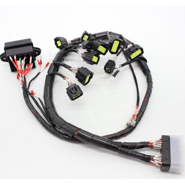 Electric Cable Assembly customzied Auto Wire Harness Assembly Loom