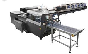 8 Stations Saddle Stitching Book Binding Machine 12000 C/H