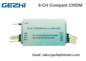 China Fiber CWDM Mux Demux 1x8 Channels optical Multiplexer Mini Size wholesale