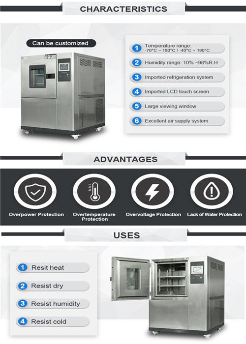 Lab Temperature And Humidity Testing Equipment 12 Months Warranty