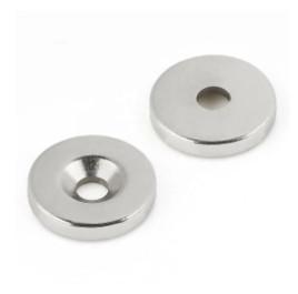 Quality N42 Circular Neodymium Magnets , Round Countersunk Magnets for sale