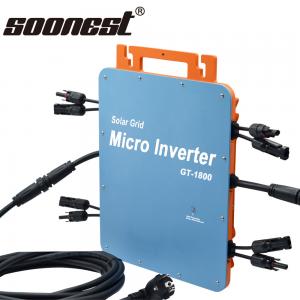 Best Selling Soonest 1800W Solar Microinverter Sun1800G3-Eu-230 Build In Wifi Micro Inverter For Photovoltaic System