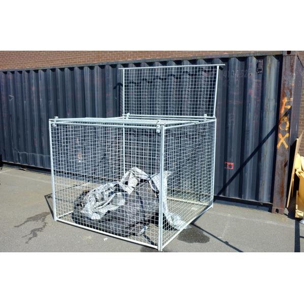 High quality construction building temporary rubbish cage