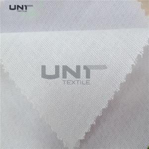 China Soft Fusible Interlining Woven Interlining Adhesive 120gsm PES / LDPE Fusing wholesale