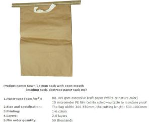 China Multiwall paper sack, Medicine packing bag, Maltitol crystal packing bag, Mail paper bag, Grain packing sacks wholesale