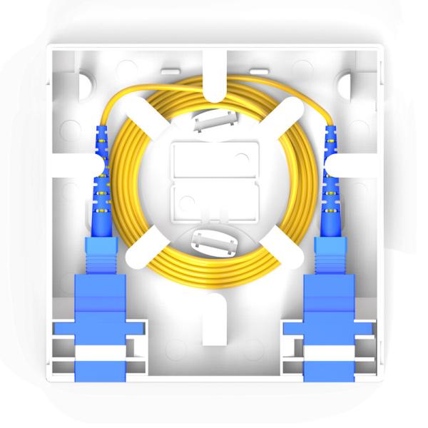 Quality FTTH 86 Box Wall Socket Fiber Access Terminal Box for sale